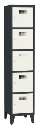 Šatňová skriňa kovová Sus 415 W šírka 400 mm - 7