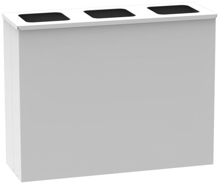 Odpadkový kovový kôš KOS 1296 komplet - 4