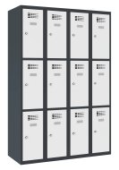 Šatníková skriňa delená Sus 343 W šírka 1200 mm