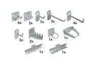 Sada držiakov pre perfopanel 03.82.395A
