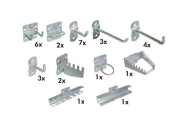 Sada držiakov pre perfopanel 03.82.395A