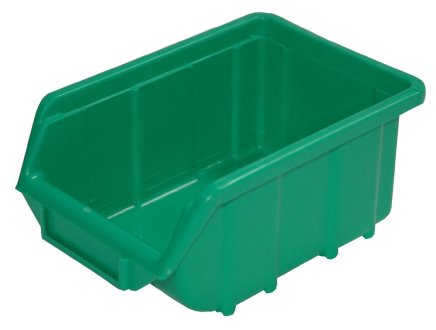 Plastový zásobník Ecobox small - farba zelená