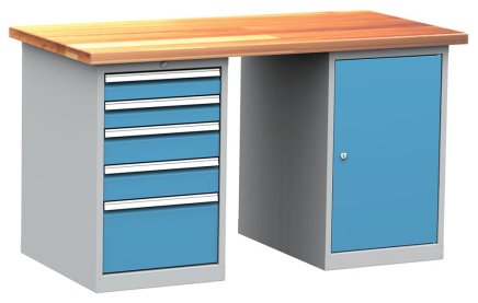 Dielenský stôl Kovos, set DPS 105