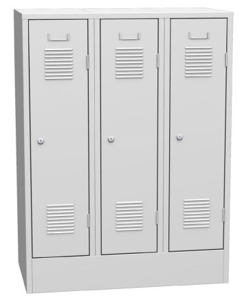 Šatňová skriňa kovová SAS 33CA