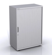 Spisová skriňa s žalúziovými dverami SYT08/34