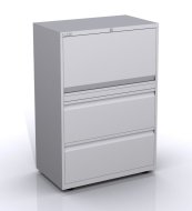 Skriňa so sklopnými dverami a zásuvkami SYC10/34/1/2