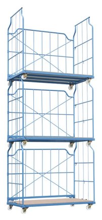 Stohovateľný pojazdný kontajner Universal Corlette® uc-200.500 - 3