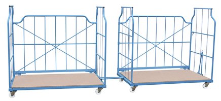 Stohovateľný pojazdný kontajner Universal Corlette® uc-200.500 - 4