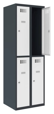 Šatníková skriňa delená Sus 322 W šírka 600 mm - 6