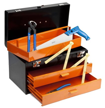 Prenosný kufor na náradie kovový 6083 - 3