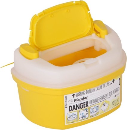 Kontajnery pre ostrý nemocničný odpad UN 3291