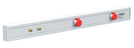 Zásuvková lišta dĺžky 1200, 1500 alebo 2000 mm