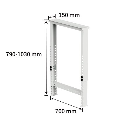 Dielenský výškovo prestaviteľný pracovný stôl EN_02_1513 - 2
