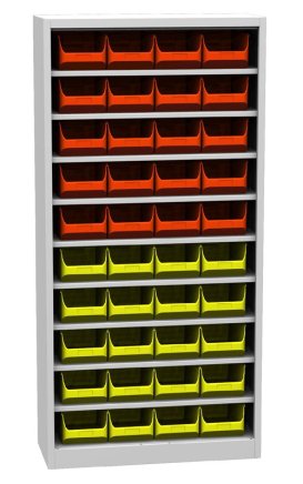 Dielenská skriňa Kovos SPP 01R_prázdna