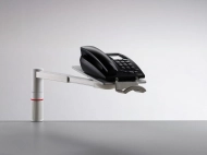 Otočný držiak telefonu alebo faxu ScopeMaster - světle šedá