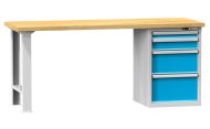 Dielenské stoly série F, šírka 2000, hĺbka 700 alebo 800, výška 880 alebo 890 mm (6 modelov)