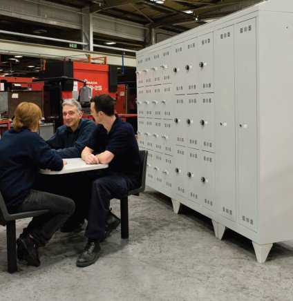 Šatníková skrinka BISLEY ML04S2 - 7