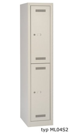 Šatníková skrinka BISLEY ML04S2