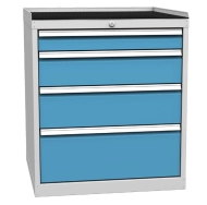 Zásuvková dielenská skriňa DPO 03B