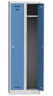 Šatníková skriňa kovová dvojoddielová BAS 32 A