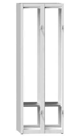 Kovová šatníková skrinka dvojdverová XS62-15 - 2