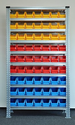 Regál s plastovými boxmi 877851018_VAR_7