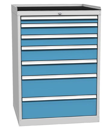 Zásuvková dielenská skriňa DPO 01C