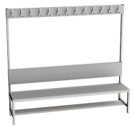 Šatňová lavica LAV 20V - šírka 2000 mm