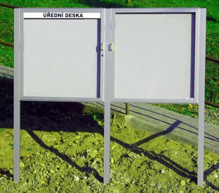 Jednokrídlová vitrína jednostranná M40, hĺbka 40 mm (13 modelov) - 5