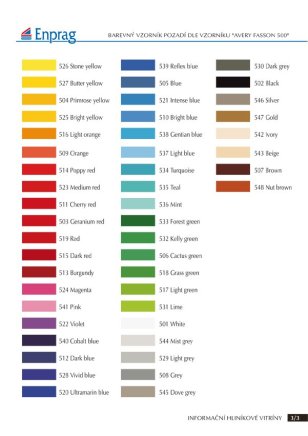 Jednokrídlová vitrína jednostranná M40, hĺbka 40 mm (13 modelov) - 10