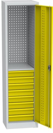 Univerzálna dielenská skriňa Kovos DUS_13_E - 2