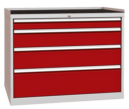 Zásuvková dielenská skriňa DPO 06B - 4