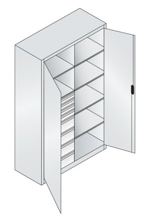 Dielenská skrinka 8931-305 - 6