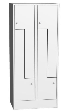 Šatňová skriňa kovová SZS 42A