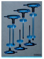 Modul kľúčov zástrčných šesťhranných Imbus s "T" rukoväťou 443001403