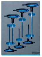 Modul kľúčov zástrčných šesťhranných Imbus s "T" rukoväťou 443001403