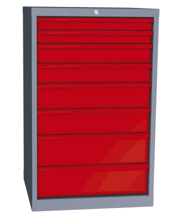 Dielenská zásuvková skrinka Economy EPO 01C - 3