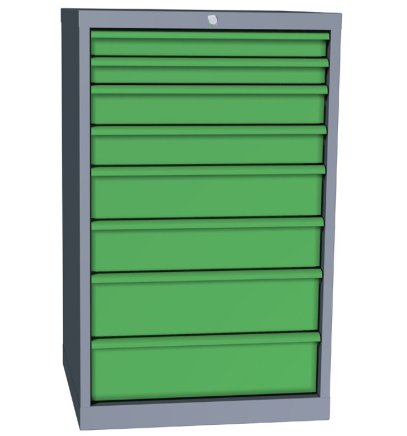 Dielenská zásuvková skrinka Economy EPO 01C