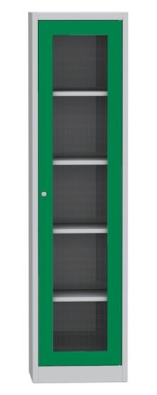 Skriňa so sklenenými dverami Kovos SPS S5A - 5