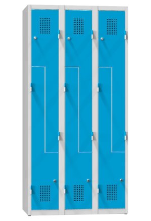 Šatňová skrinka delená XS96-18Z