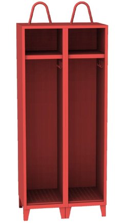 Šatňová skriňa kovová typ HAN-42B - 2