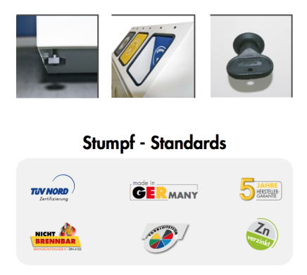 Odpadkový kôš na triedený odpad TRIPLEX - 3