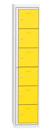 Výdajná skriňa na výmenu pracovných odevov SVO 0206 - 7