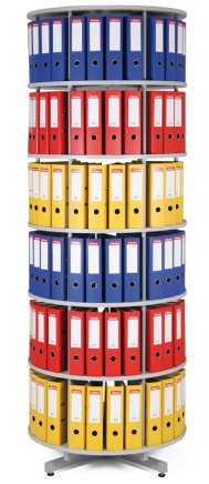 Otočné archivačné skrine - 6 podlaží