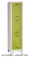 Šatníková skrinka BISLEY ML04S3