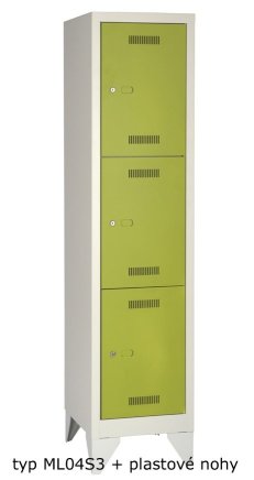Šatníková skrinka BISLEY ML04S3