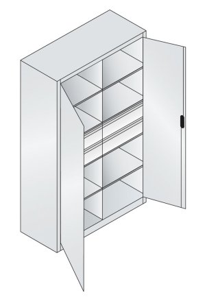 Dielenská skrinka 8931-3042 - 6