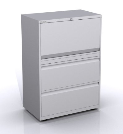 Skriňa so sklopnými dverami a zásuvkami SYC08/34/1/2