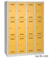 Šatníková skrinka BISLEY ML11Q3