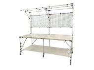 Pracovný stôl na kolieskach s lamino doskou 23080393